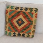 Ručne tkaný dekoračný vankúš 45x45 Obliečka na vankúš Kilim