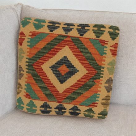 Ručne tkaný dekoračný vankúš 45x45 Obliečka na vankúš Kilim