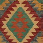 Ručne tkaný obliečka na vankúš Kilim 45x45 afganský dekoračný vankúš