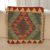 Ručne tkaný obliečka na vankúš Kilim 45x45 afganský dekoračný vankúš