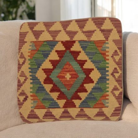 Ručne tkaný obliečka na vankúš Kilim 45x45 afganský dekoračný vankúš