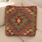 Ručne tkaný vankúš 45x45 Obliečka na vankúš Kilim