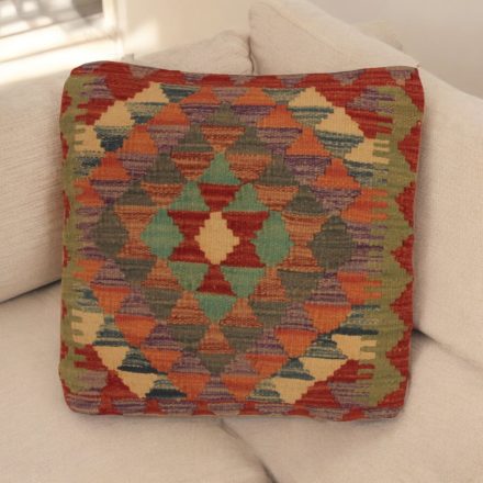 Ručne tkaný vankúš 45x45 Obliečka na vankúš Kilim