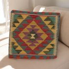 Ručne tkaný obliečka na vankúš Kilim 45x45 afganský dekoračný vankúš