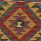 Ručne tkaný obliečka na vankúš Kilim 45x45 afganský dekoračný vankúš