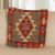 Ručne tkaný obliečka na vankúš Kilim 45x45 afganský dekoračný vankúš