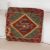 Ručne tkaný obliečka na vankúš Kilim 45x45 afganský dekoračný vankúš