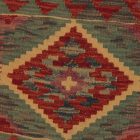 Ručne tkaný obliečka na vankúš Kilim 45x45 afganský dekoračný vankúš