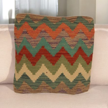 Ručne tkaný obliečka na vankúš Kilim 45x45 afganský dekoračný vankúš