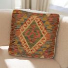 Ručne tkaný vankúš 45x45 Obliečka na vankúš Kilim