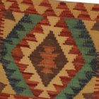 Ručne tkaný obliečka na vankúš Kilim 45x45 afganský dekoračný vankúš