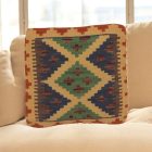 Ručne tkaný vankúš 45x45 Obliečka na vankúš Kilim