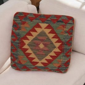 Ručne tkaný vankúš 45x45 Obliečka na vankúš Kilim
