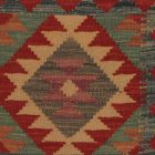 Ručne tkaný vankúš 45x45 Obliečka na vankúš Kilim