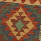 Ručne tkaná obliečka na vankúš 45x45 Kilimový dekoračný vankúš