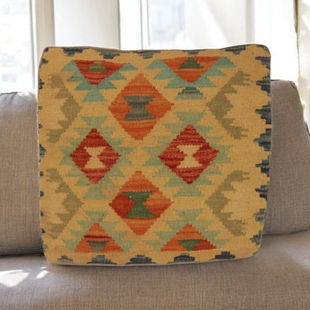 Ručne tkaná obliečka na vankúš 45x45 Kilimový dekoračný vankúš