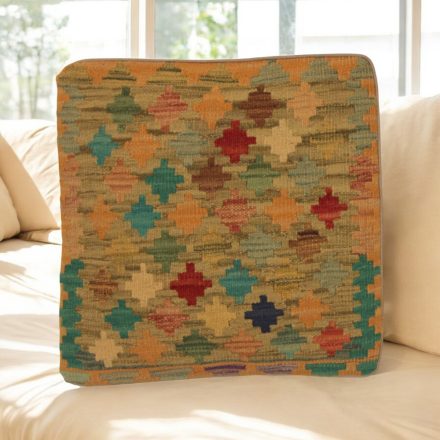 Ručne tkaná obliečka na vankúš 45x45 Kilimový dekoračný vankúš