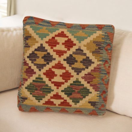 Ručne tkaná obliečka na vankúš 45x45 Kilimový dekoračný vankúš