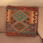 Ručne tkaný vankúš 45x45 Kilim poťah na vankúš
