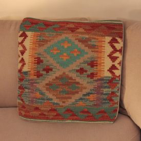 Ručne tkaný vankúš 45x45 Kilim poťah na vankúš