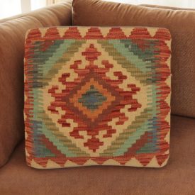 Ručne tkaný vankúš 45x45 Kilim poťah na vankúš