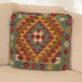 Ručne tkaný vankúš 45x45 Kilim poťah na vankúš