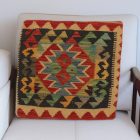 Dekoračný vankúš Kilim 45x45 ručne tkaný obliečka na vankúš