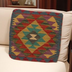   Dekoračný vankúš Kilim 45x45 ručne tkaný obliečka na vankúš