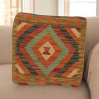 Dekoračný vankúš Kilim 45x45 ručne tkaný obliečka na vankúš