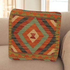   Dekoračný vankúš Kilim 45x45 ručne tkaný obliečka na vankúš