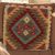 Vankúš Kilim 45x45 ručne tkaná obliečka na vankúš