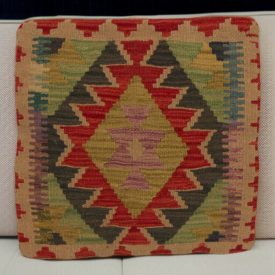 Vankúš Kilim 45x45 ručne tkaná obliečka na vankúš