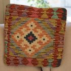 Vankúš Kilim 45x45 ručne tkaná obliečka na vankúš