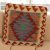 Vankúš Kilim 45x45 ručne tkaná obliečka na vankúš