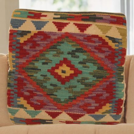 Obliečka na vankúš Kilim 45x45 ručne tkaný dekoračný vankúš