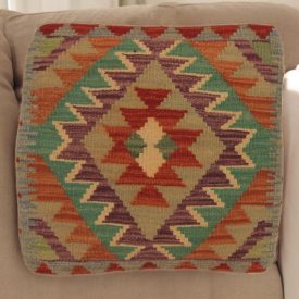   Obliečka na vankúš Kilim 45x45 ručne tkaný dekoračný vankúš