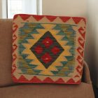 Obliečka na vankúš Kilim 45x45 ručne tkaný vankúš