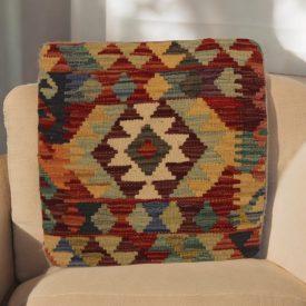 Obliečka na vankúš Kilim 45x45 ručne tkaný vankúš