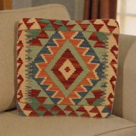 Obliečka na vankúš Kilim 45x45 ručne tkaný vankúš