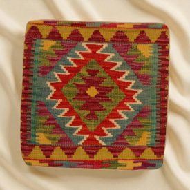   Ručne tkaný obliečka na vankúš Kilim 45x45 afganský dekoračný vankúš