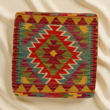 Ručne tkaný obliečka na vankúš Kilim 45x45 afganský dekoračný vankúš