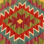 Ručne tkaný obliečka na vankúš Kilim 45x45 afganský dekoračný vankúš