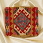 Ručne tkaný vankúš 45x45 Obliečka na vankúš Kilim