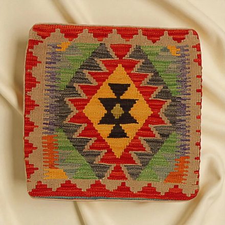 Ručne tkaný obliečka na vankúš Kilim 45x45 afganský dekoračný vankúš