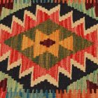 Ručne tkaný vankúš 45x45 Obliečka na vankúš Kilim