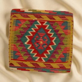 Ručne tkaný vankúš 45x45 Obliečka na vankúš Kilim