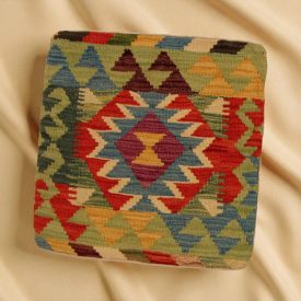 Ručne tkaný vankúš 45x45 Obliečka na vankúš Kilim