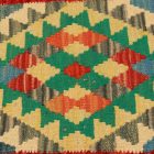 Ručne tkaný vankúš 45x45 Obliečka na vankúš Kilim