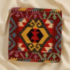Ručne tkaný vankúš 45x45 Obliečka na vankúš Kilim