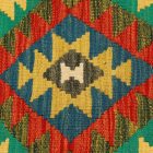 Ručne tkaná obliečka na vankúš 45x45 Kilimový dekoračný vankúš